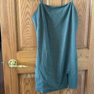 Cute side slit dress from pacsun!